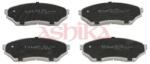 ASHIKA Set placute frana ASHIKA 50-05-505 (50-05-505)