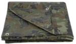 Strend Pro Prelata impermeabila cu inele 7, 9x11, 9 m din PE, camuflaj, 80 g/mp (2170084)