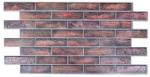 Dms Panou decorativ din PVC model caramida 3D, maro ars, 96 x 48, 5 cm (PVC0045)