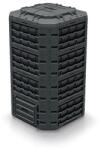 Prosperplast Compostor de gradina Vario 1250 L, negru, modular, pentru compost natural (IKL1250C-S411) Compostator