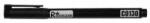 Richmann Marker permanent negru subtire Richmann pentru plastic, metal si sticla (C0130)