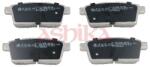 ASHIKA Set placute frana ASHIKA 51-03-309 (51-03-309)