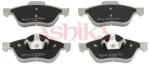 ASHIKA Set placute frana ASHIKA 50-00-0709 (50-00-0709)