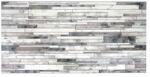 Dms Panou decorativ PVC model piatra 3D gri deschis si inchis, 96x48, 5 cm (PVC0012)