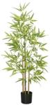 art Planta artificiala bambus cu ghiveci verde, 120 cm, aspect natural (AR202715)