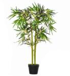 art Planta artificiala bambus verde 120 cm cu ghiveci stabil (AR114292)