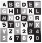 SPRINGOS Covor puzzle din spuma EVA pentru copii, alfabet si numere, 172x172 cm, Springos (FM0019) Covor