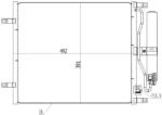 MTR Condensator, climatizare MTR 13054838 (13054838) - fixbox