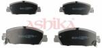 ASHIKA Set placute frana ASHIKA 50-04-438 (50-04-438)