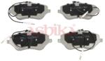ASHIKA Set placute frana ASHIKA 50-00-0619 (50-00-0619)
