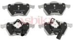 ASHIKA Set placute frana ASHIKA 50-00-0313 (50-00-0313)