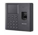 Hikvision Munkaidő terminál, ujjnyomatolvasóval és billetyűzettel; RJ45; akkumulátorral (DS-K1A802AF-B)