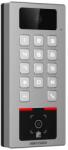 Hikvision Beléptető vezérlő terminál kamerával; Mifare; DESfire hitelesítés; QR kód olvasó; IP65; IK09; WiFi (DS-K1T502DBWX-CQRE1)