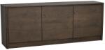 Rowico Home Скрин от декор от дъб в тъмно естествен цвят 180x70x40 cm Melstone - Rowico (148121)