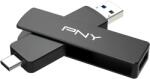 PNY Duo Link V3 2TB USB-C/A 3.1 (P-FDI2TBDULNK3TYC-GE) Memory stick
