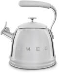 SMEG Ceainic cu fluier Smeg WKF01SS, 2, 3 l, Inducție, Maner rece, Otel, Argintiu (WKF01SS)