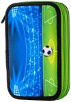 DACO Penar echipat Daco 2 fermoare - Motiv Football PE2007E (6425871068463) Penar