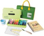 HIMI Twin Cup Gouache Set gouache festék készlet, 72 szín, Apple Green Case, 8 db-os készlet (HMTHH13)