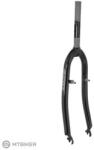 FORCE MTB 26" merev villa Fe 1" menet fekete fényes