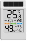 RainPoint Napenergiás hő- és páratartalom-mérő nagy kijelzővel B0590TH-V6 (5905156105140)