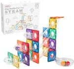 MNTL Marble Run Toy mágneses építőjáték, 100 db, átlátszó (MNTL-G8118)