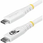 StarTech USB-C USB4 kábel 20Gbps PD240W DP1.4 Fehér 2m CC2M20GUSB4TPW (CC2M20GUSB4TPW)