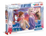 Clementoni Puzzle Clementoni Frozen 60 piese +5 ani (LG-P2886) Puzzle