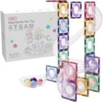 MNTL Run Toy mágneses építőjáték, pasztell, 80 db (G8125)