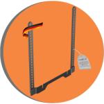 PureMounts Suport difuzor PureMounts pentru Sonos Ray, negru, montare usoara, stabilitate ridicata (PM-SOM-130)