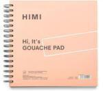HIMI Gouache Pad Pink gyűrűs, 21, 5×21, 5 cm, 50 lap (HI2459996)
