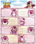  Disney Játékháború Lotso füzetcímke 16 db-os - pepita - 219 Ft