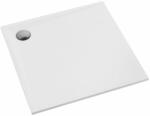 Schedline Libra White Mat cădiță de duș pătrată 80x80 cm alb 3SP. L1K-8080/B/MG (3SPL1K8080BMG)