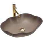 Rea Pearl lavoar 50.5x38 cm de blat maro/bej mat REA-U0629 (REAU0629)