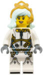 LEGO® Minifigurák Astrid - White Outfit, Light Aqua Hair, Gold Crown drm093 (drm093)