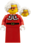 LEGO® Minifigurák Mrs. Claus - Red Jacket, Plain Skirt hol376 (hol376)