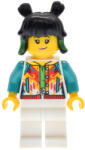 LEGO® Minifigurák Mei - White Jacket with Buttons, White Legs mk176 (mk176)