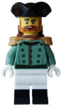 LEGO® Minifigurák Imperial Soldier - Male, Sand Green Jacket Formal, White Legs with Black Boots, Reddish Brown Backpa bdp264 (bdp264)