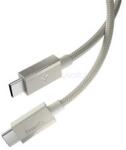 Spigen ESSENTIAL EB6015CC adatkábel Type-C - Type-C, 150cm, TITÁNIUM (ACA10419) (ACA10419)