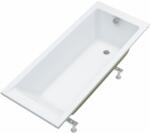 Schedline Milos White Mat egyenes kád 160x70 cm fehér 3WSP. M1P-16070/B/MG (3WSPM1P16070BMG)