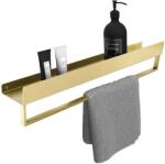 Rea SF01 fürdőszoba polc 60 cm arany REA-06003 (REA06003)