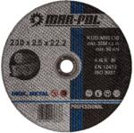 MAR-POL Disc de tăiere pentru metal 230x2, 5mm 65702 (M08126) Disc de taiere