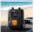 Cyclami Q6 SUP elektromos minipumpa felfújható matrachoz, SUP-hoz, nyomásmérős, akkumulátoros, 1, 4 bar, 1390g, fekete