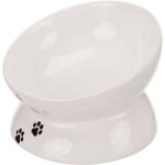 TRIXIE Castron ceramic pentru pisici Trixie Alb 0, 15L 13 cm