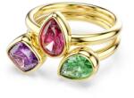 Swarovski set de inele pentru femei placat cu aur zirconiu cubic IMBER pachet de 2 9BY2-AKDZC4_10Y (5753277)