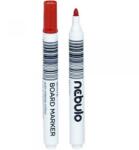 Nebulo Táblamarker NEBULO kerek piros (WBM/TM-WB568-RED) - pepita