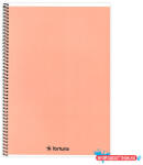 Fortuna Spirálfüzet vonalas FORTUNA Monocolor A/4 70 lapos pasztell barack (VEC_01_02138)