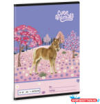 Ars Una Füzet vonalas ARS UNA A/5 32 lapos 12-32 3. osztályos Cute Animals-Horse