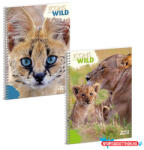 Ars Una Spirálfüzet vonalas ARS UNA Icons of the Wild A/4 60 lapos - nyomtassotthon