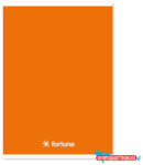 Fortuna Füzet vonalas FORTUNA Monocolor A/5 32 lapos 21-32 4-8. osztályos narancssárga - nyomtassotthon