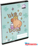 LIZZY Füzet vonalas LIZZYSULI A/5 32 lapos 14-32 1. osztályos Lollipop Capybara